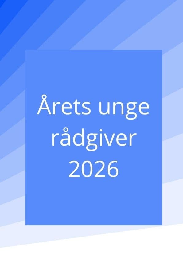 Nå kan du nominere dine kandidater til Årets unge rådgiver 2026